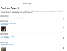 Tablet Screenshot of caminoaserendib.blogspot.com