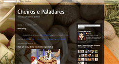 Desktop Screenshot of cheirosepaladares.blogspot.com