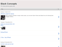 Tablet Screenshot of blackconceptstores.blogspot.com