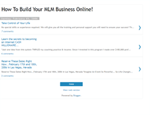 Tablet Screenshot of mlmbizonline.blogspot.com