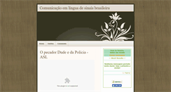 Desktop Screenshot of comunicacaolibras.blogspot.com