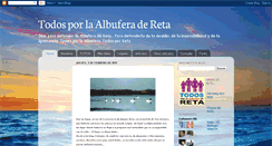 Desktop Screenshot of albuferadereta.blogspot.com