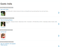 Tablet Screenshot of exotic-x-india.blogspot.com