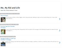 Tablet Screenshot of memykidandlife.blogspot.com