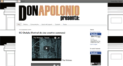 Desktop Screenshot of donapolonio.blogspot.com
