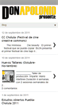 Mobile Screenshot of donapolonio.blogspot.com