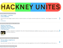 Tablet Screenshot of hackneyunites.blogspot.com