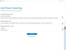 Tablet Screenshot of lifepowercoaching.blogspot.com