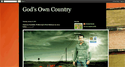 Desktop Screenshot of godsowncountry143.blogspot.com