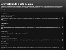 Tablet Screenshot of informatizandoasaladeaula.blogspot.com