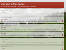 Tablet Screenshot of furtherfaster.blogspot.com