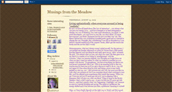 Desktop Screenshot of musingsfromthemeadow-carriemae.blogspot.com