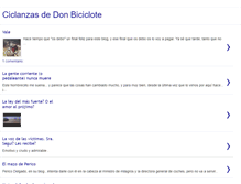 Tablet Screenshot of donbiciclote.blogspot.com