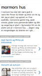 Mobile Screenshot of mormorhuset.blogspot.com