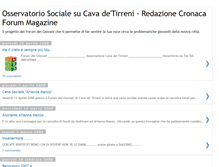 Tablet Screenshot of osservatoriosocialecava.blogspot.com
