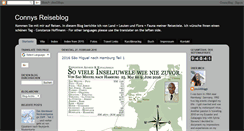 Desktop Screenshot of connysreiseblog.blogspot.com