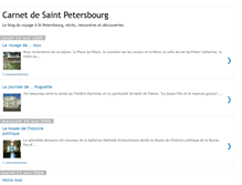 Tablet Screenshot of carnet-de-saint-petersbourg.blogspot.com