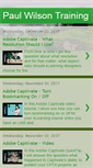 Mobile Screenshot of paulwilsontraining.blogspot.com