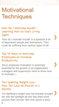 Mobile Screenshot of motivational-techniques.blogspot.com