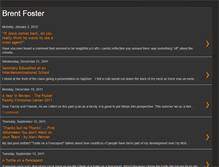 Tablet Screenshot of brent-foster.blogspot.com