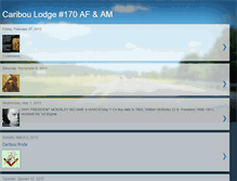 Tablet Screenshot of cariboulodge170afam.blogspot.com