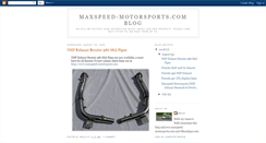 Desktop Screenshot of maxspeed-motorsports.blogspot.com