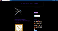 Desktop Screenshot of lostesorosdemalena.blogspot.com