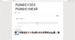 Desktop Screenshot of monkeyseemonkeyhear.blogspot.com