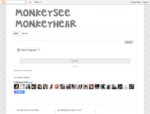 Tablet Screenshot of monkeyseemonkeyhear.blogspot.com