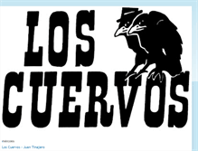 Tablet Screenshot of homenaje-a-los-cuervos.blogspot.com