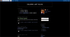 Desktop Screenshot of cbjorkart.blogspot.com