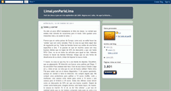 Desktop Screenshot of limalyonparislima.blogspot.com