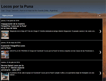 Tablet Screenshot of locosxlapuna.blogspot.com