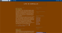 Desktop Screenshot of corvallis-living.blogspot.com