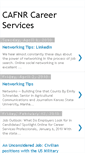 Mobile Screenshot of cafnrcareerservices.blogspot.com