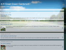 Tablet Screenshot of greatgreengardeners.blogspot.com