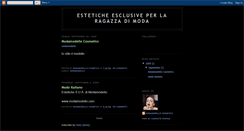 Desktop Screenshot of modamodello.blogspot.com