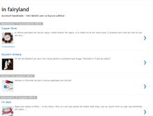 Tablet Screenshot of infairyland.blogspot.com