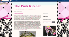 Desktop Screenshot of alissaspinkkitchen.blogspot.com