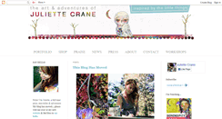 Desktop Screenshot of juliettecrane.blogspot.com