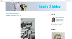 Desktop Screenshot of isabelladisclafaniart.blogspot.com