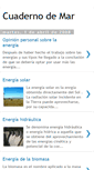 Mobile Screenshot of cuadernodemar.blogspot.com