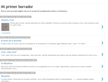 Tablet Screenshot of miprimerborrador.blogspot.com