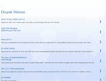 Tablet Screenshot of dmatrani.blogspot.com