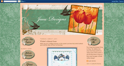 Desktop Screenshot of janedesignsforyou.blogspot.com