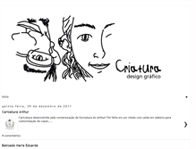 Tablet Screenshot of criaturadg.blogspot.com