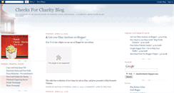 Desktop Screenshot of checkforcharity.blogspot.com