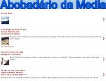 Tablet Screenshot of abobadariodamedia.blogspot.com