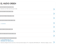 Tablet Screenshot of nuevo-orden.blogspot.com