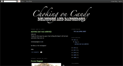 Desktop Screenshot of chokingoncandy.blogspot.com